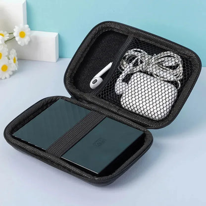 Mini Zipper Case for Tech Gadgets Charger